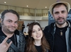 John Shelton with Nathan Head and Jessica Messenger at Beeston Comic Con 2018